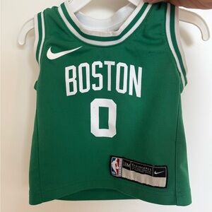NBA Kids Green Boston Jersey